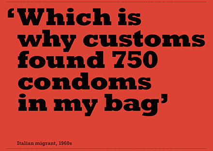 Review the Immigration Museum project