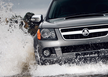 Review the Holden Colorado brochure and video